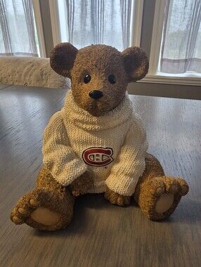 Montreal Canadians Bear Piggybank
